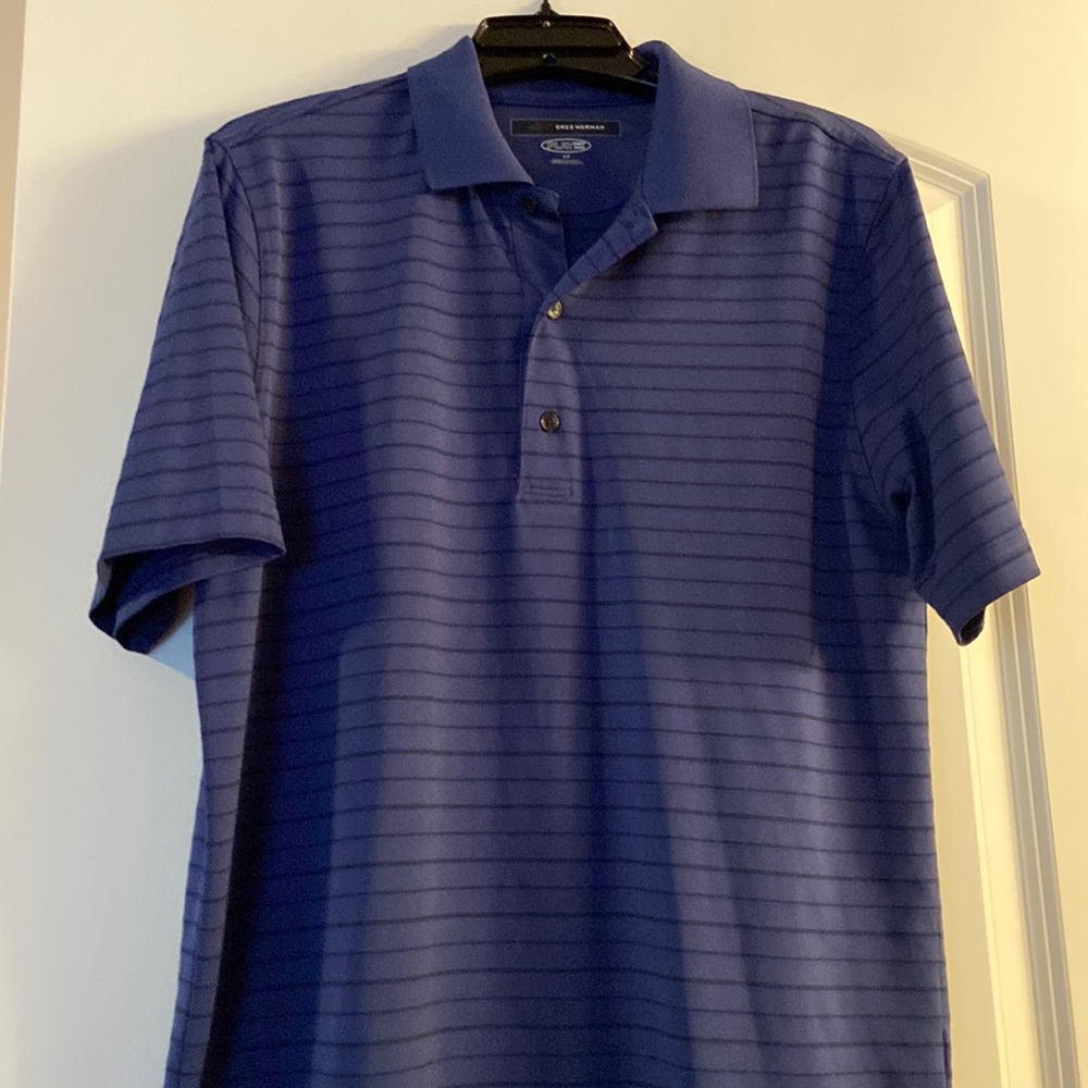 Greg Norman polo navy blue